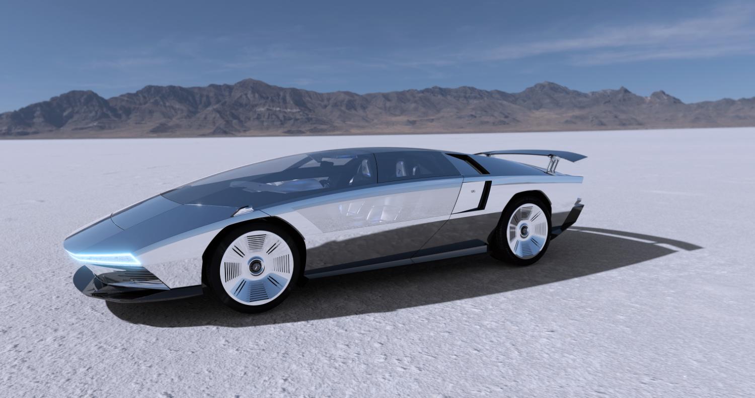 Peralta S, the first one-off made by GFG Style, was unveiled at the Pastejé Automotive Invitational