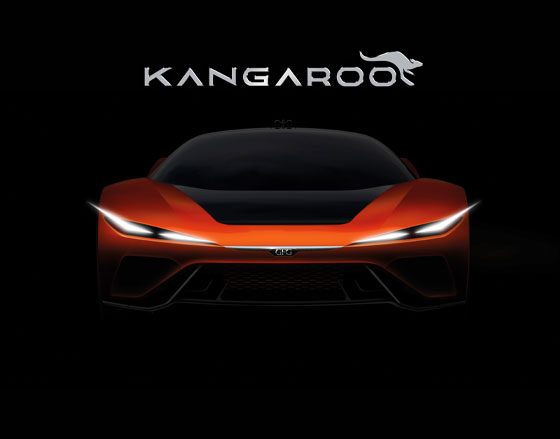 GFG STYLE announces Kangaroo, the new concept car that will be unveiled at the upcoming 2019 Geneva Motor Show