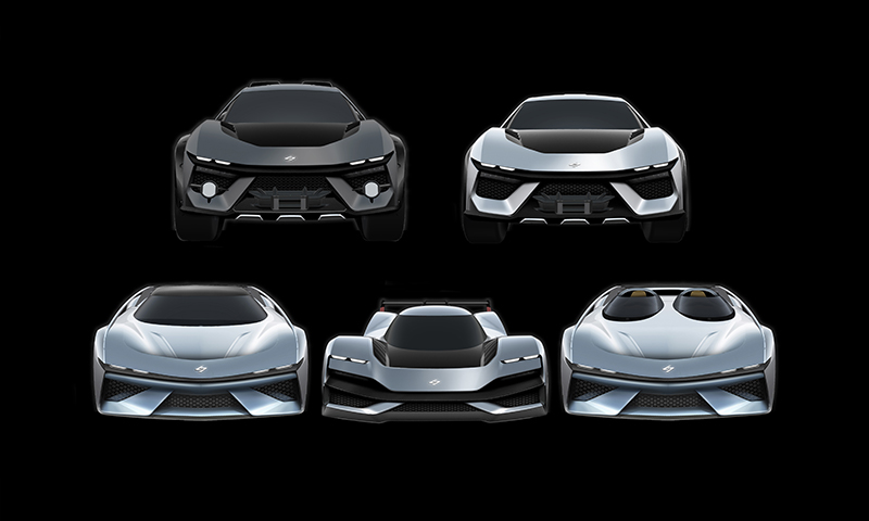 GFG Style designs the full range of Laffite Automobili Hypercars