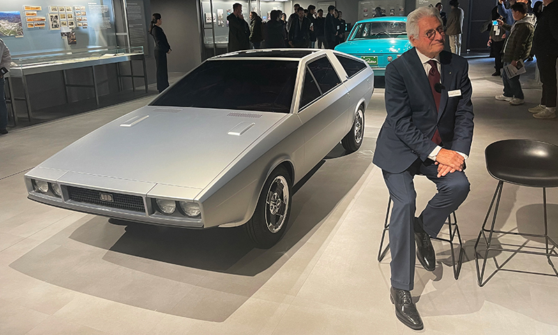 Giorgetto and Fabrizio Giugiaro invited to the opening of Hyundai's new plant