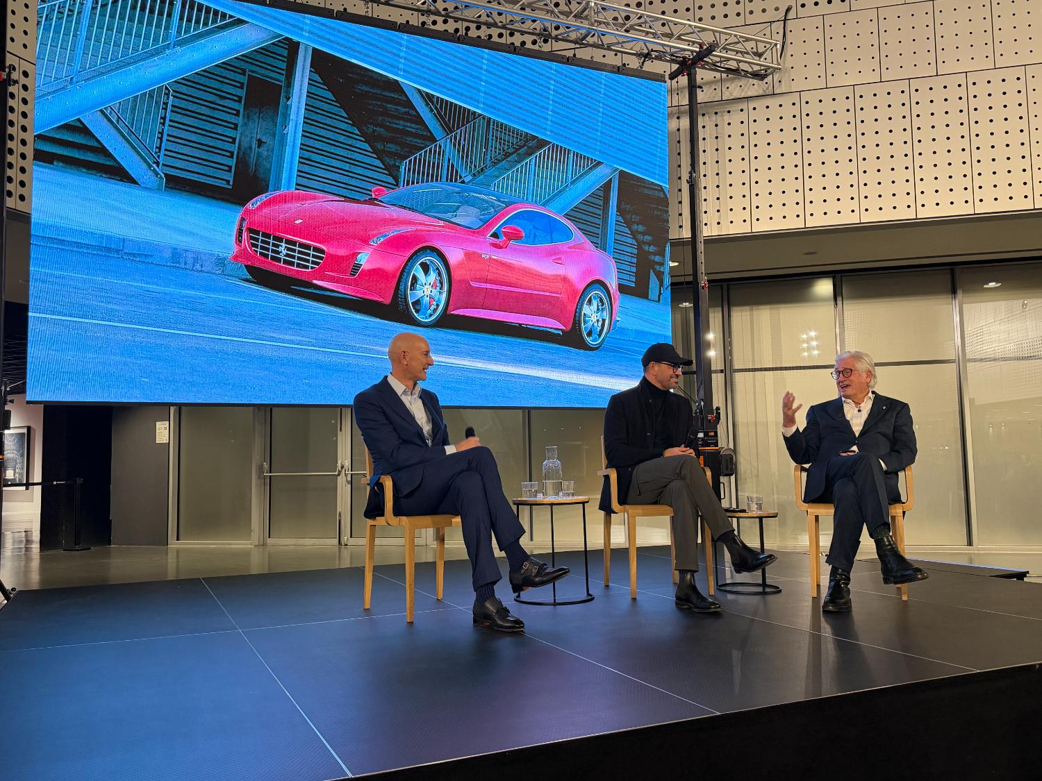 Giorgetto Giugiaro in conversation with Flavio Manzoni at MAUTO