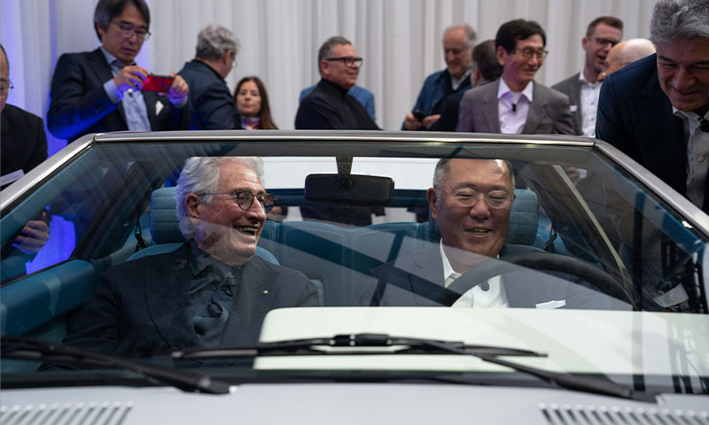 Hyundai Pony Coupe Concept Restored