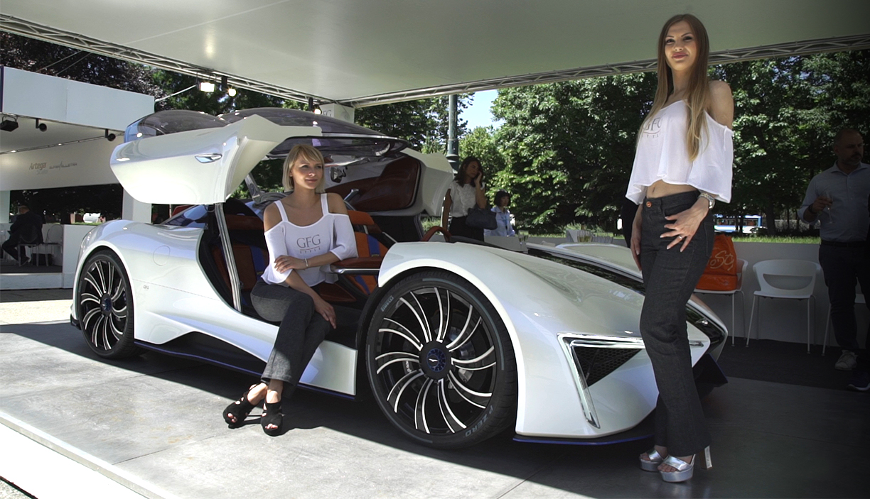 The Techrules REN makes its debut at the Turin Motor Show